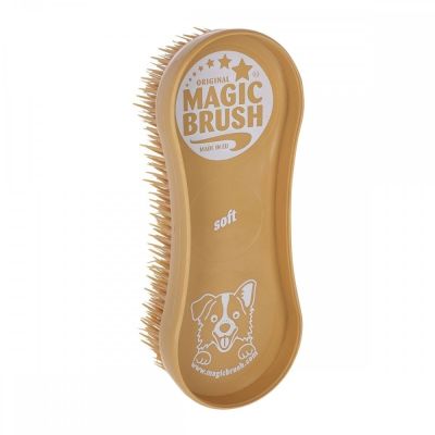 Magic Brush Koiran harja MagicBrush Dog Soft (Beige)