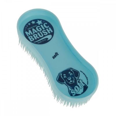 Magic Brush Koiran harja MagicBrush Dog Soft (Vaaleansininen)