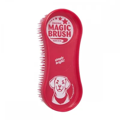 Magic Brush MagicBrush -koiran harja (Punainen)