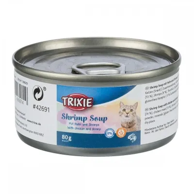 Katkarapu-kanakeitto kissalle Trixie 80 g, kuva 1 / 1