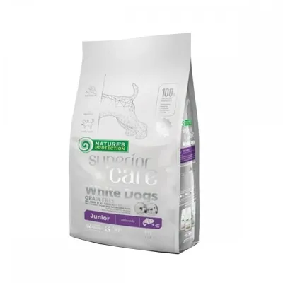 Nature's Protection Superior Care White Salmon Jr All Breeds (1,5 kg)