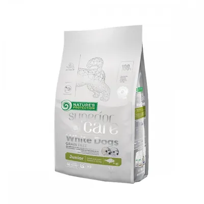 Nature's Protection Superior Care White Fish Jr Small&Mini (1,5 kg)