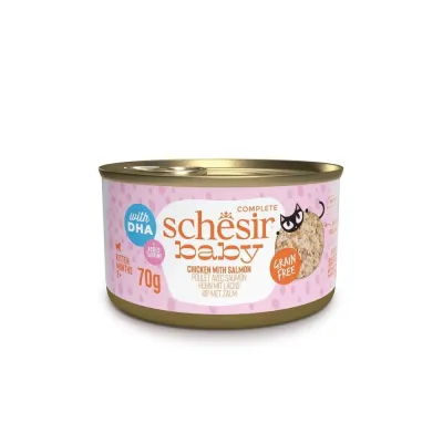 Schesir Baby kana & lohi 70 g, kuva 1 / 1