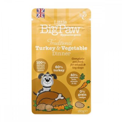 Little BigPaw Turkey & Vegetables Dinner (150 g)