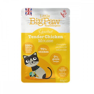Little BigPaw Gourmet Tender Chicken Mousse 85g