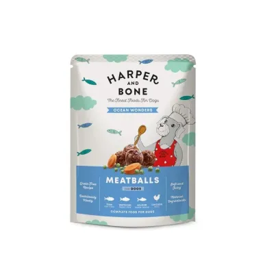 Harper and Bone Harper&Bone Dog Adult Meatballs Ocean Wonders 300 g