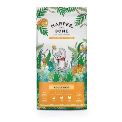 Harper and Bone Harper & Bone Dog Adult Medium/Large Flavours Farm (2 kg)