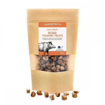 TassaFritt Treeniherkut, villisika 80 g