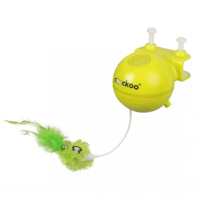 Laserlelu kissalle Coockoo Roxy (Keltainen)
