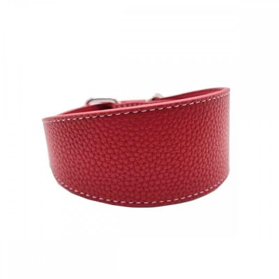 Collar of Sweden leveä solkipanta, punainen (M)