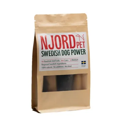 Njord Pet Nautarullat M, 3 kpl (M)
