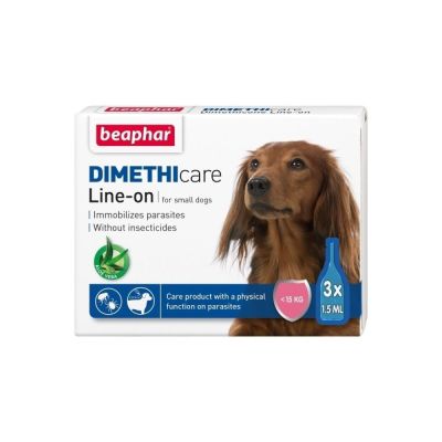 Beaphar Punkkiliuos Dimethicare Line-on (0-15 kg)