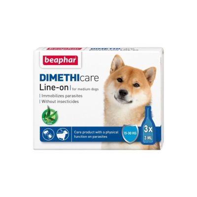 Beaphar Punkkiliuos Dimethicare Line-on (15-30 kg)