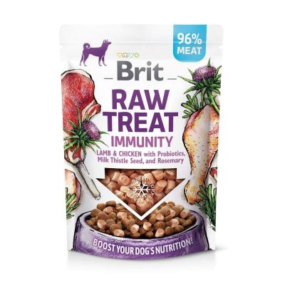 Brit Care RAW Immunity kana-lammas-possuherkku 40 g