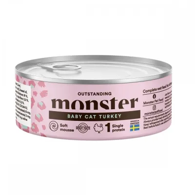 Monster Pet Food Monster Cat Baby Mousse Can 100g, kuva 1 / 1