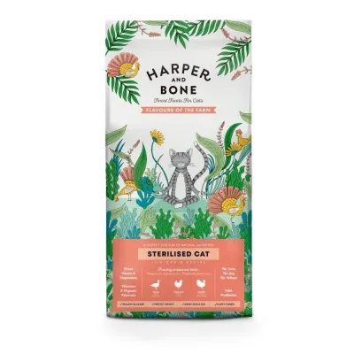 Harper and Bone Harper & Bone Cat Sterilised Flavours Farm (5 kg)