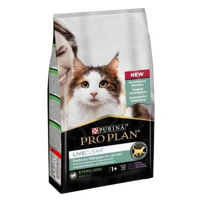 Purina Pro Plan ProPlan Cat Liveclear sterilised kalkkuna 1,4 kg (2,8 kg)