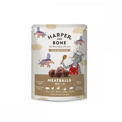 Harper and Bone Harper & Bone Cat Pouch Adult Wild Mountain 85 g