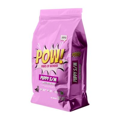 POW! Dog Puppy S/M Pork (12 kg)