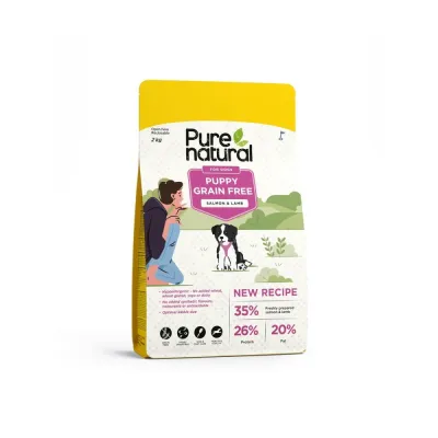 Purenatural Puppy Grain Free Salmon & Lamb (2 kg), kuva 1 / 1