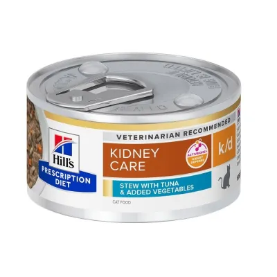 Hill's Prescription Diet Hill's PD Feline k/d Stew wet tuna 82 g, kuva 1 / 1