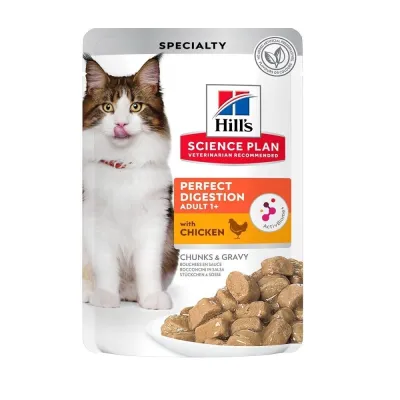Hill's SP Feline Digestion Adult 1+ 12 x 85 g, kuva 1 / 1