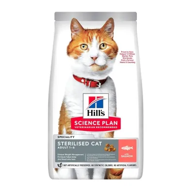 Hill's SP Feline Adult Sterilised Salmon (3 kg), kuva 1 / 1