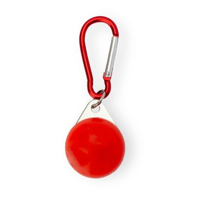 Active Canis vilkkuvalo karabiinilukolla (Punainen)