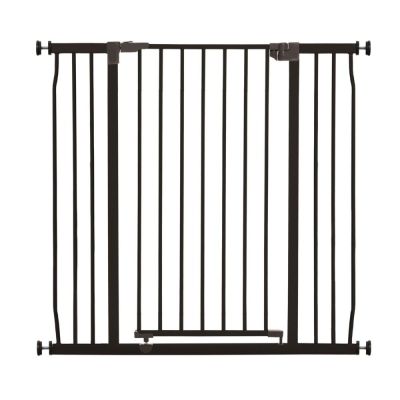 Koiraportti Basic Sturdy säädettävä, leveä & korkea musta 93 x 99-105,5 cm