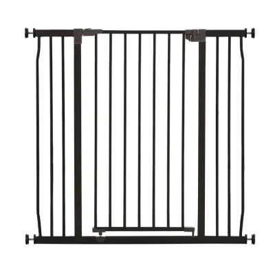 Koiraportti Basic Sturdy säädettävä, leveä & korkea musta 93 x 99-105,5 cm, kuva 1 / 1