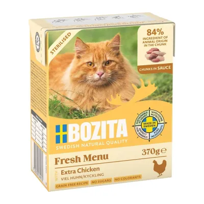 Bozita Sterilised Extra Kana kastikkeessa 370 g, kuva 1 / 1