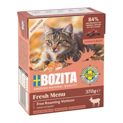 Bozita Sterilised peuraa hyytelössä 370 g, kuva 1 / 1