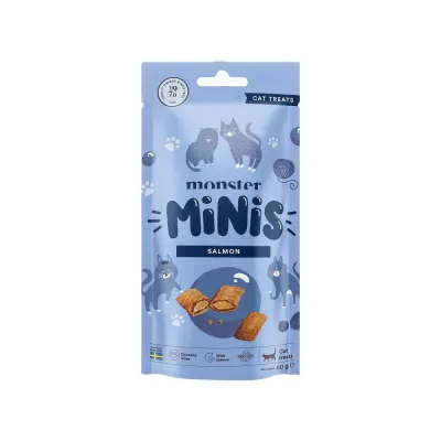 Monster Pet Food Monster Mini kissanherkut, lohi, kuva 1 / 1