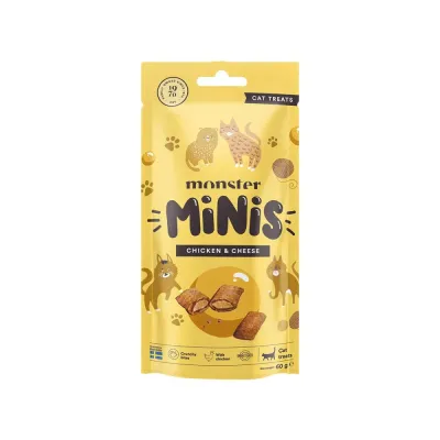 Monster Pet Food Monster Minis kissanherkut, kana & juusto, kuva 1 / 1