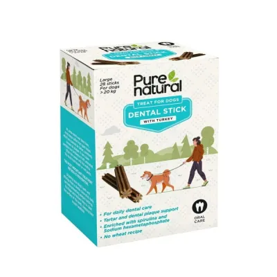 Säästöpakkaus Purenatural Dental Stick purutikut 28 kpl (L), kuva 1 / 1