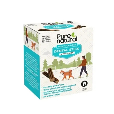 Säästöpakkaus Purenatural Dental Stick purutikut 28 kpl (M), kuva 1 / 1