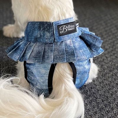 FinNero Ballerina juoksuhousut denim (S)