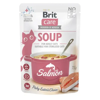 Brit Care kissan lohikeitto 75 g, kuva 1 / 1