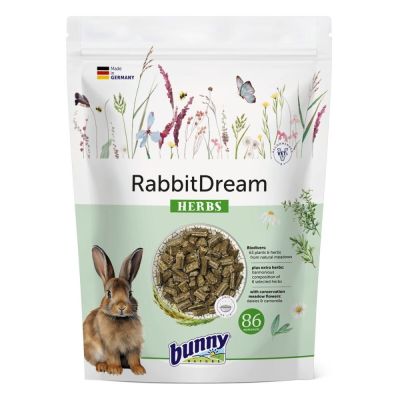 Bunny Nature Pelletti kanille Bunny RabbitDream Herbs (600 g)