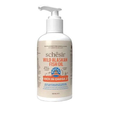 Kalaöljy koiralle Schesir Wild Alaska (1 liter)