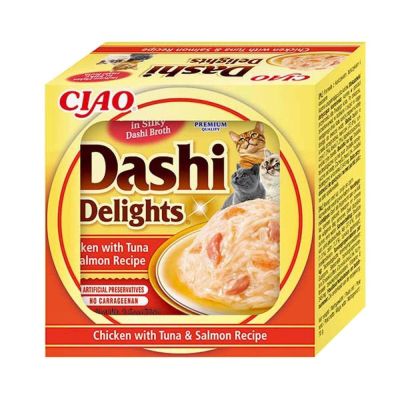 Inaba Dashi Delights Cat tonnikala-lohi 70 g