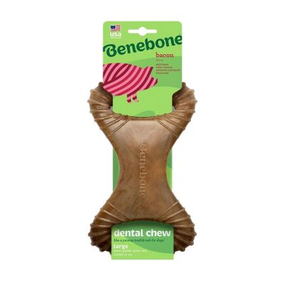Benebone Dental Chew Bacon (L)