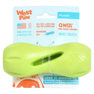 West Paw Qwizl aktivointilelu vihreä (17 cm)