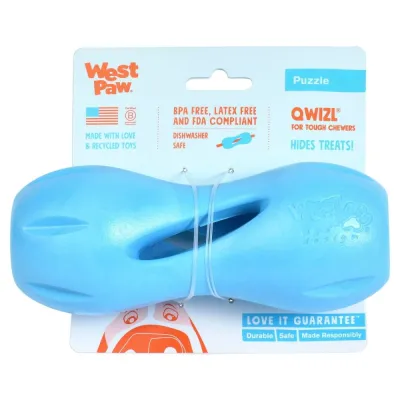 West Paw Qwizl aktivointilelu turkoosi (17 cm)