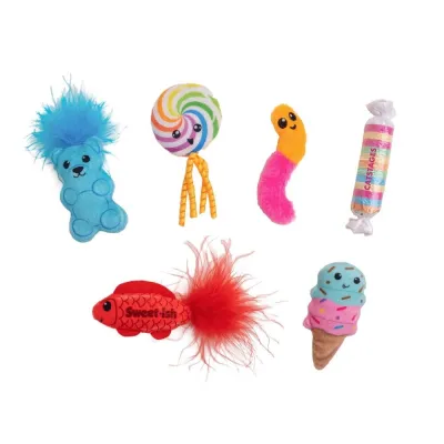 Catstages Kitty Sweet Treats kissanlelut 6-pack