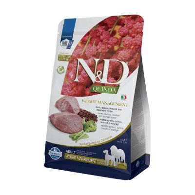Farmina N&D Quinoa Dog Weight Management Lamb M/L (7 kg)