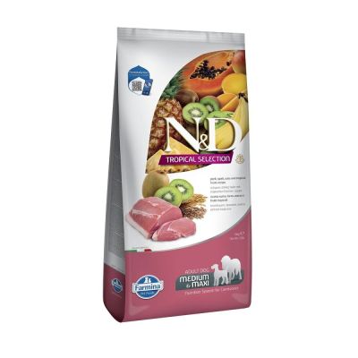 Farmina N&D Dog Tropical Pork M/L 10kg (10 kg)