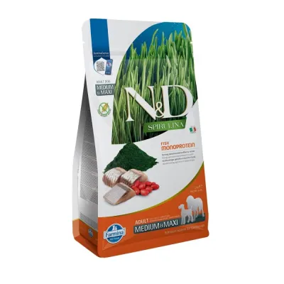 Farmina N&D Dog Spirulina & Silli M/L 2 kg (2 kg), kuva 1 / 1
