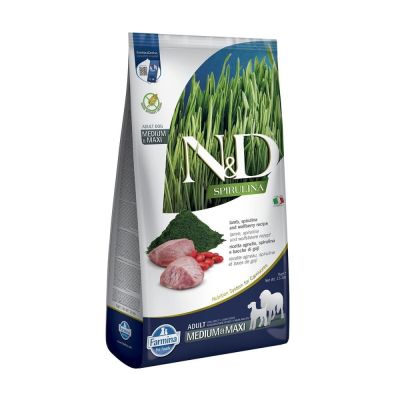 Farmina N&D Dog Spirulina&Lamb M/L 7kg (7 kg)