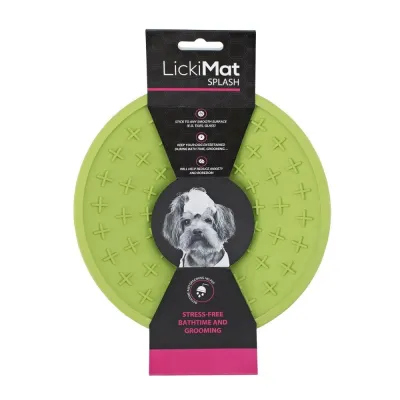 LickiMat Splash koiran nuolumatto, vihreä, kuva 1 / 1